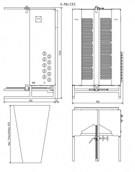 Potis V MU CE5 Elektro Dönergrill Gyrosgrill Döner Ocagi